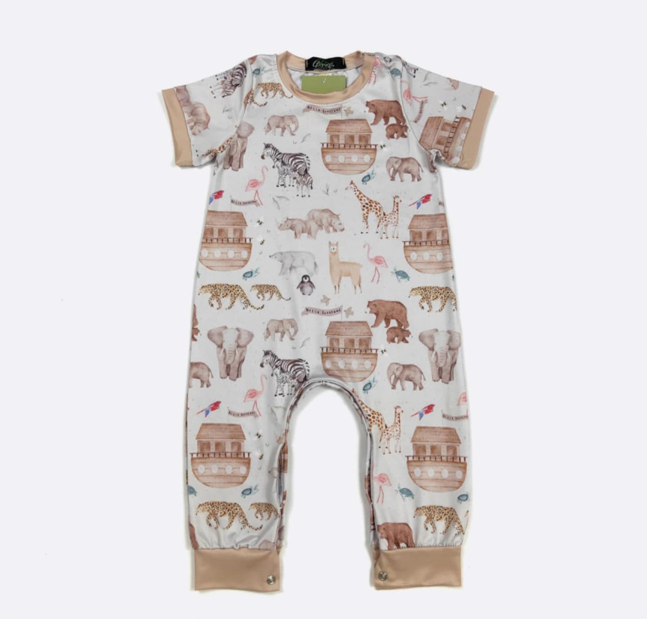 Ark of Noah Boy Romper