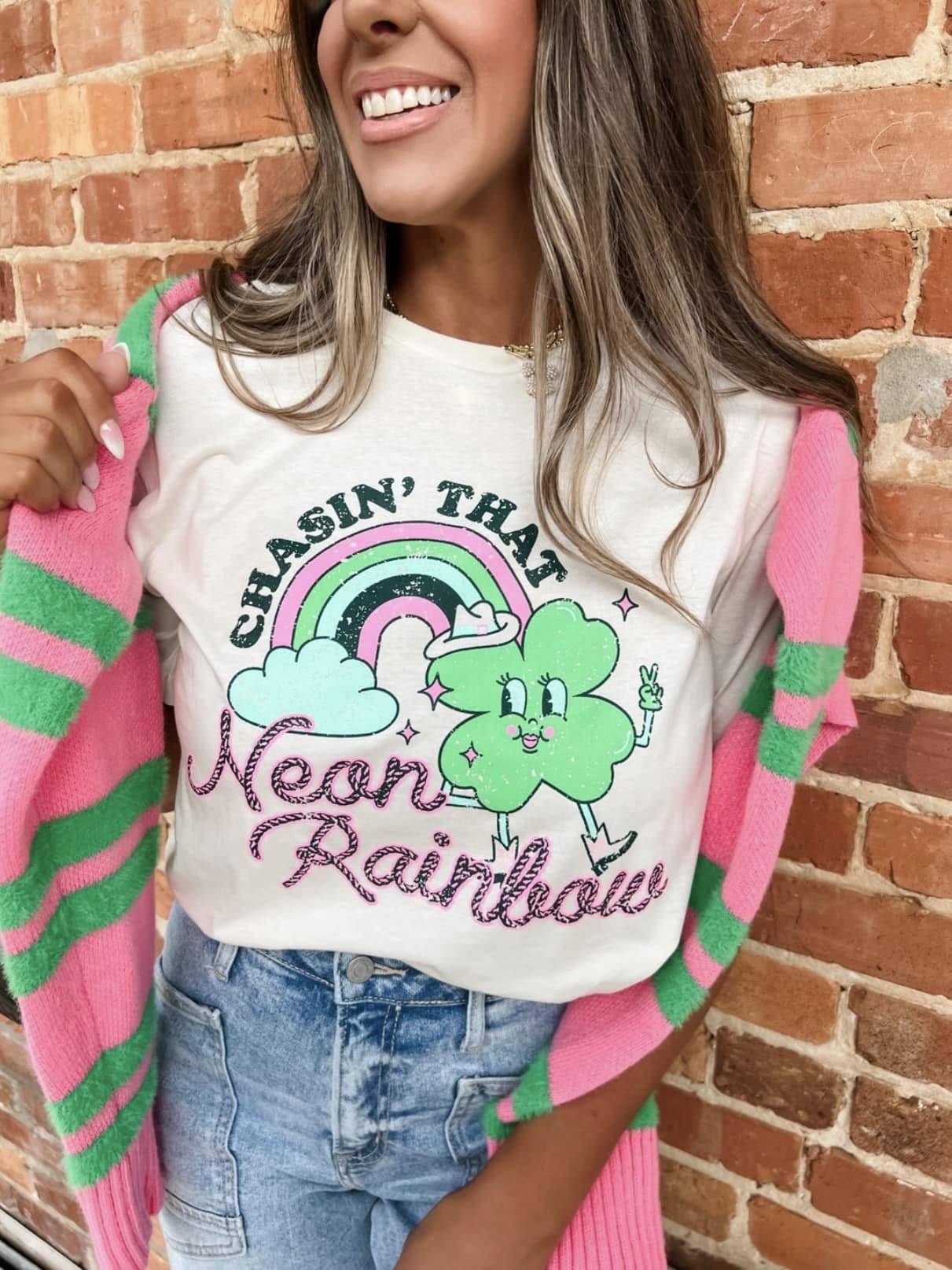 Chasin' That Neon Rainbow Tee