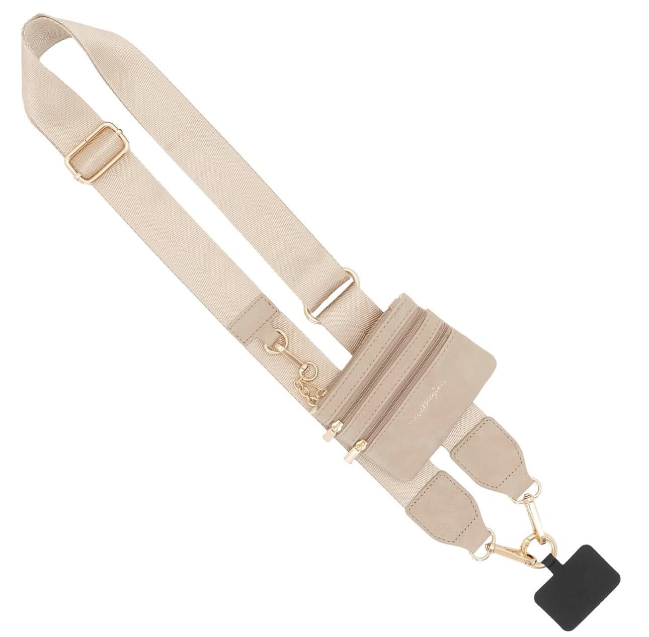 Clip & Go Crossbody Phone Lanyard w/ Pouch