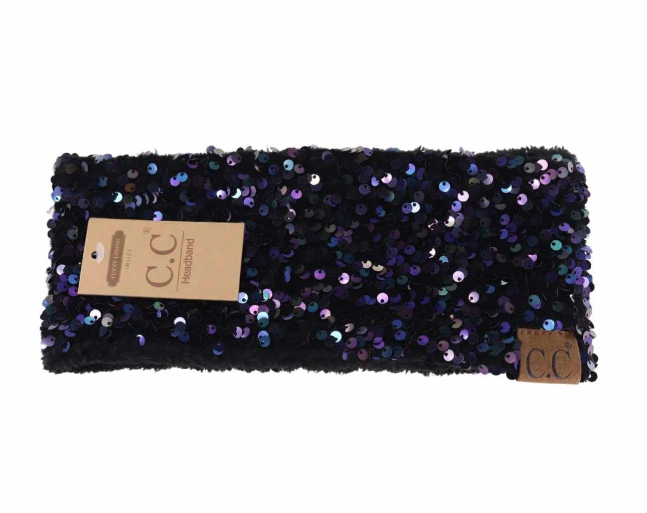 Cluster Sequin Head Wrap