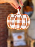 Freshie- Perfectly Plaid Pumpkin