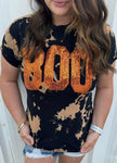 Halloween Bleached Sequined Boo Tee