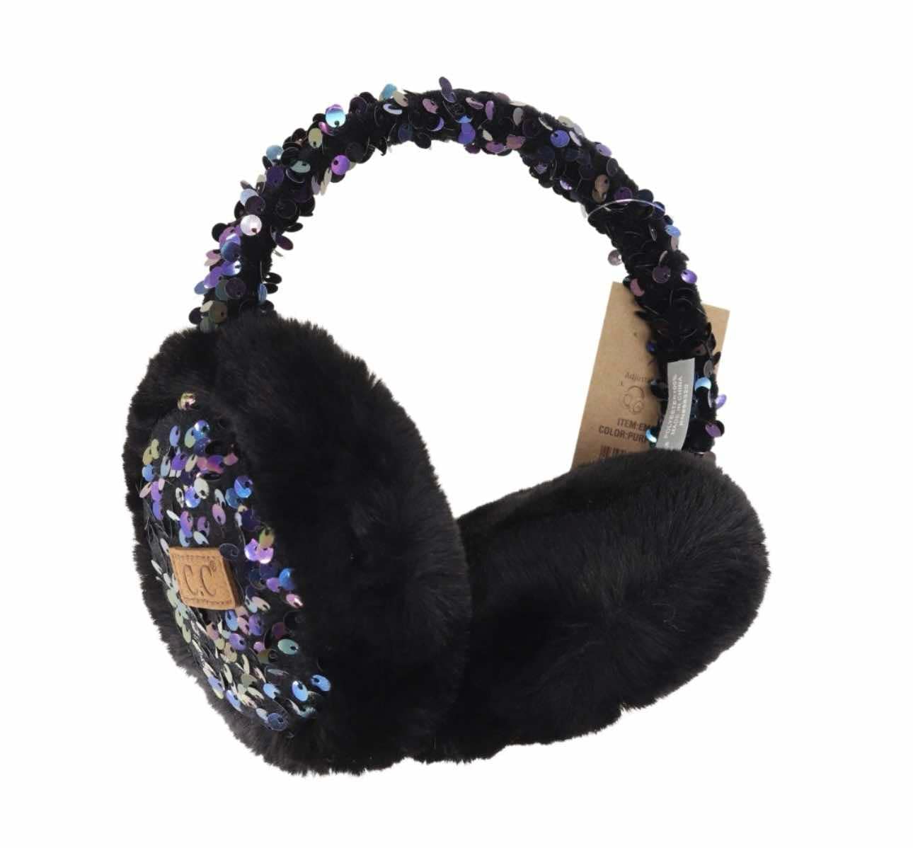 Sequin Earmuff